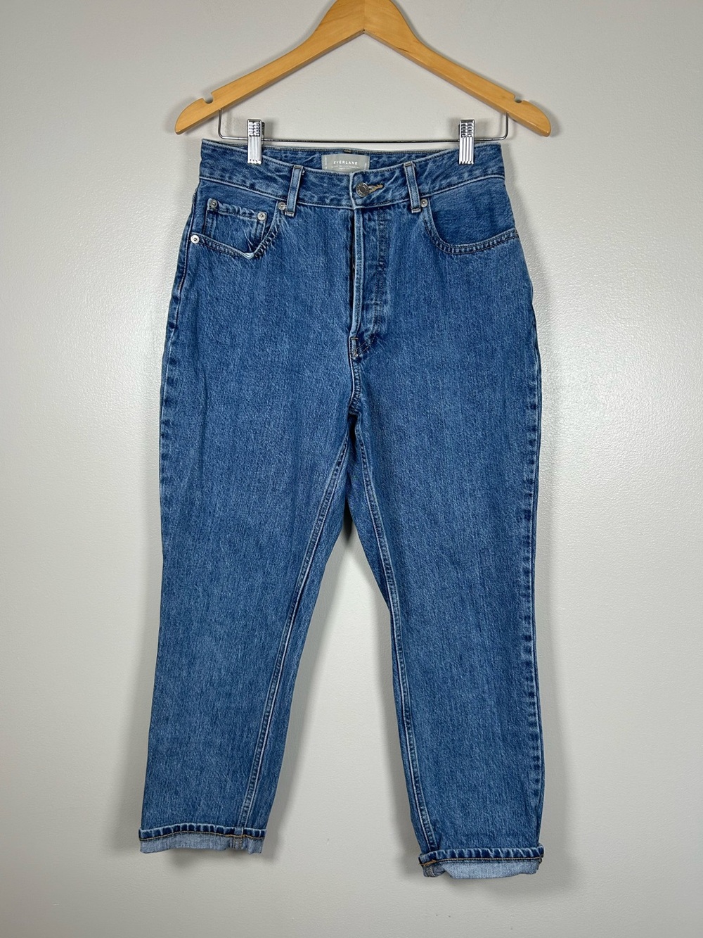 Everlane The Curvy '90s Cheeky Straight Crop Jeans 29 - Picture 3 of 14
